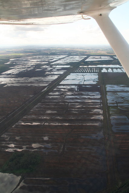 Hatfield Moors aerial view